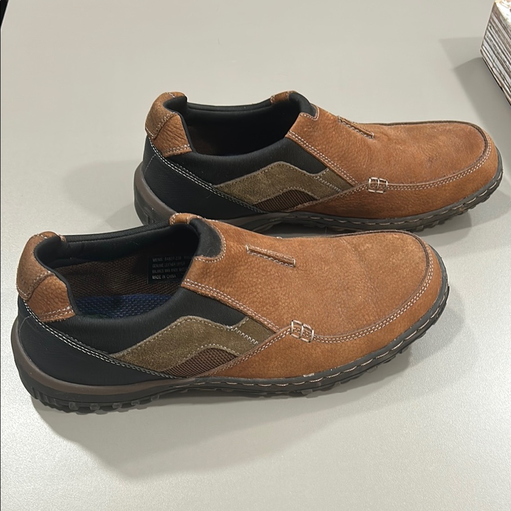 Men's Brown Slip-On Casual Shoes